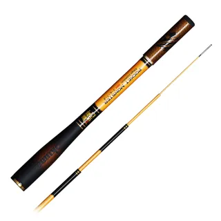 【OKUMA】口袋怪獸 94H 泰國蝦竿 黑金色(極簡短收納讓釣蝦裝備收納更簡單)