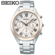 【SEIKO 精工】白色石英女士時尚手錶(SRWZ10P1)