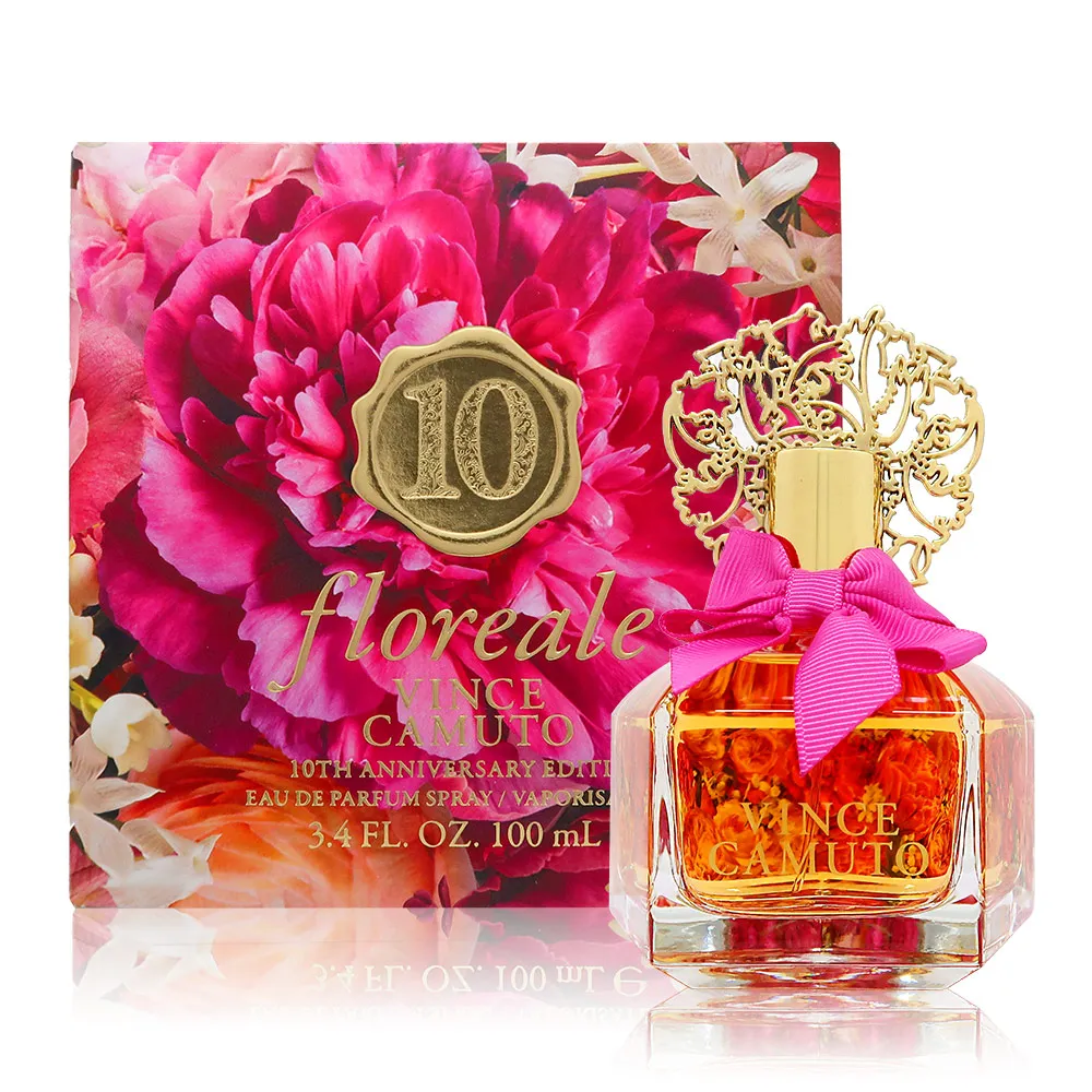 【Vince Camuto 文斯卡穆托】Floreale 花圓舞曲限量女性淡香精 EDP 100ml(平行輸入)