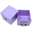 【小禮堂】酷洛米 單抽積木收納盒 - 紫全身款(平輸品)
