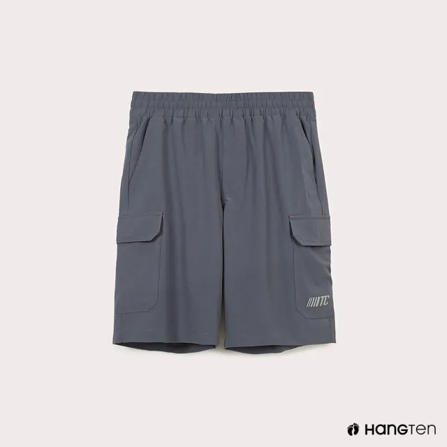 【Hang Ten】男女裝-機能款抗UV吸濕排汗休閒運動長褲短褲(多款選)