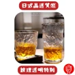 【日物販所】日式冰川紋玻璃酒杯 1入組(玻璃杯 酒杯 茶杯 水杯 威士忌杯 燒酒杯 小矮杯)