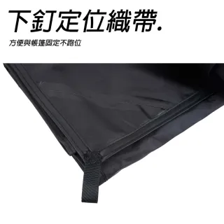 【NUIT 努特】帳篷外地墊210x210 適用NTG112木曜日 防水地布 露營防潮地墊 野餐墊(NTU2121)