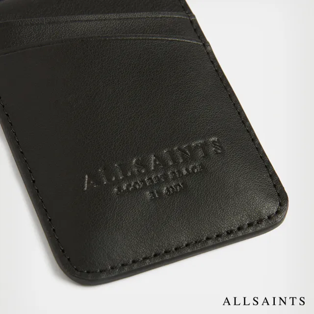 【ALLSAINTS】CALLIE 牛皮手機卡片夾MagSafe卡套