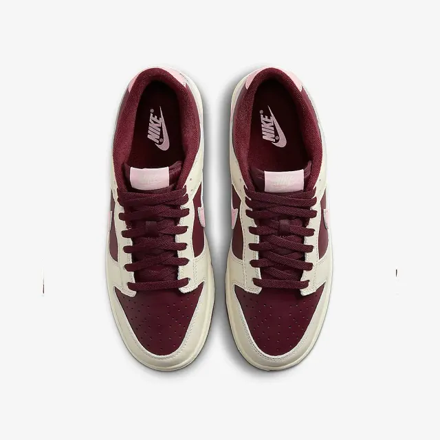 【NIKE 耐吉】Nike Dunk Low Retro PRM Valentine Day 情人節 酒紅 男鞋 粉紅 米白(DR9705-100)