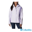 【Columbia 哥倫比亞 官方旗艦】女款-Hikebound™Omni-Tech防水外套-紫色(UWR14300PL / 2023春夏)