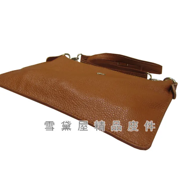 【SNOW.bagshop】雙11 真皮 水餃包 小容量 真皮包包 100%進口牛皮材質 手拿 肩背 斜側背 隨身物品包