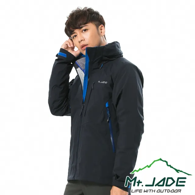 【Mt. JADE】男款 極限登峰ZEUS V2防水透濕長版外套 專業風雨衣/登山必備(4色)