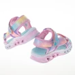 【SKECHERS】女童 涼鞋 拖鞋系列 閃燈鞋 FLUTTER HEARTS SANDAL(303105LLPMT)