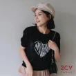 【2CV】夏季愛心針織上衣-三色/女上衣NU082(MOMO獨家販售)