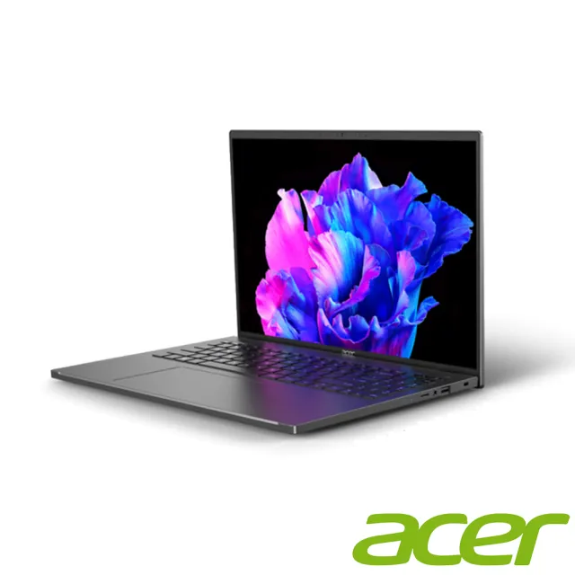 【Acer】集線器組★16吋i5輕薄效能OLED筆電(Swift Go/EVO/SFG16-71-55WZ/i5-13500H/16G/512G/W11)