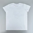 【Alexander McQueen】ALEXANDER McQUEEN 黑字LOGO風鈴草結合骷髏頭圖案純棉短袖T恤(女款/白)