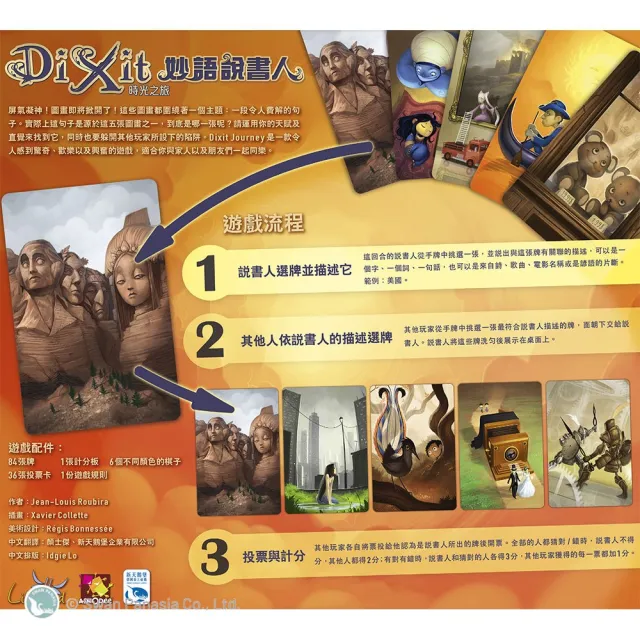 【新天鵝堡桌遊】妙語說書人：時光之旅 Dixit4: Journey(經典必備款)