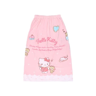 【Marushin 丸真】三麗鷗 可圍式兒童浴巾 M 80*110cm Hello Kitty 購物