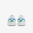 【NIKE 耐吉】NIKE COURT BOROUGH LOW 2 GS 白藍 大童鞋 女 穿搭 休閒 運動鞋(BQ5448-123)