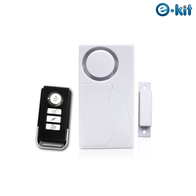 【逸奇e-Kit】門磁感應警報器/無線遙控/門窗防盜警報器/緊急警報聲/迎賓叮噹門鈴(ES-33A)