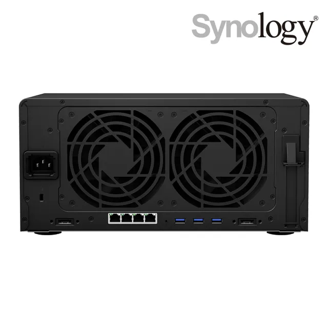 【Synology 群暉科技】搭 HAT3300 6TB x2  ★ DS1821+ 8Bay NAS 網路儲存伺服器