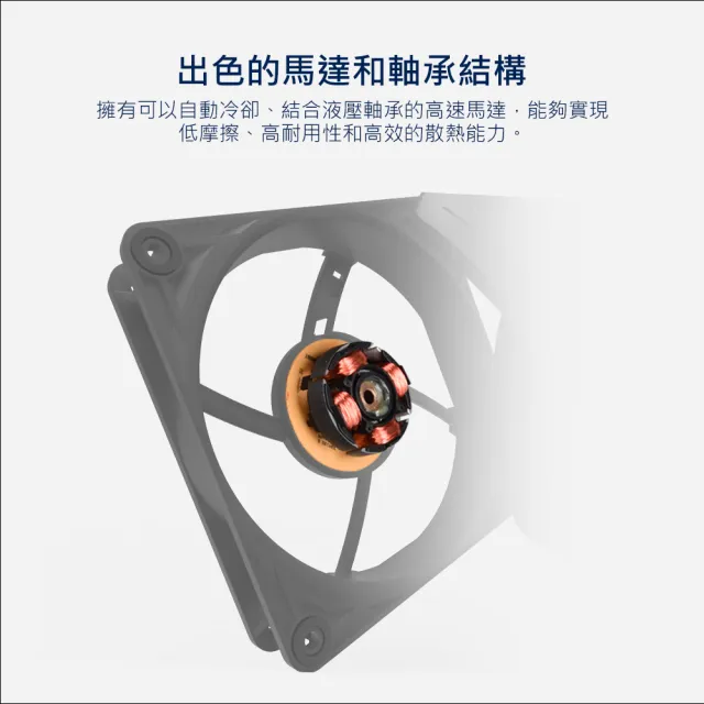 【SilverStone 銀欣】VISTA 120 ARGB(VS120B ARGB 黑色 風扇)