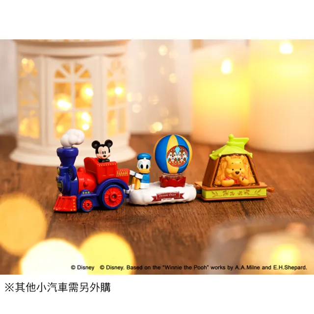 【TOMICA】DISNEY TOMICA 迪士尼遊園列車 維尼(小汽車)