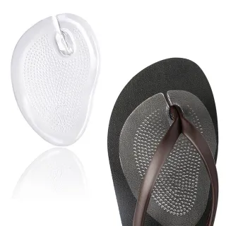 【足的美形】前掌透明矽膠墊(8雙)