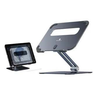 【HongXin】多功能鋁合金折疊平板支架 桌上平板電腦支架