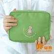 【iSFun】童話樂園 舖棉掛式盥洗包(綠)