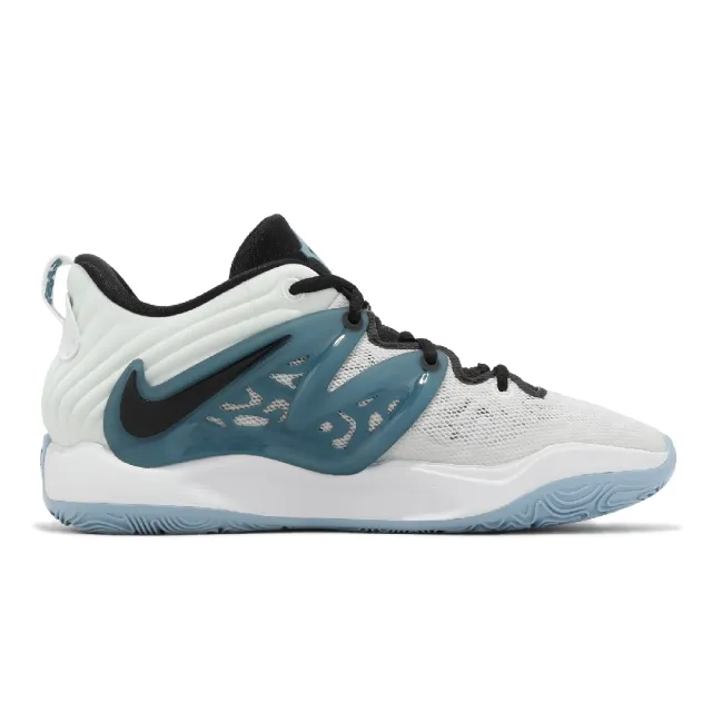 NIKE 耐吉】籃球鞋KD15 EP Mariners 白湖水綠黑男鞋杜蘭特(FN8009-100