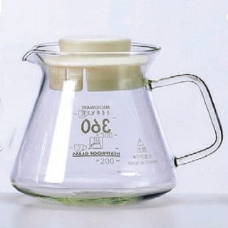 【SYG】精緻耐熱花茶咖啡壺-白蓋(BHG360S)