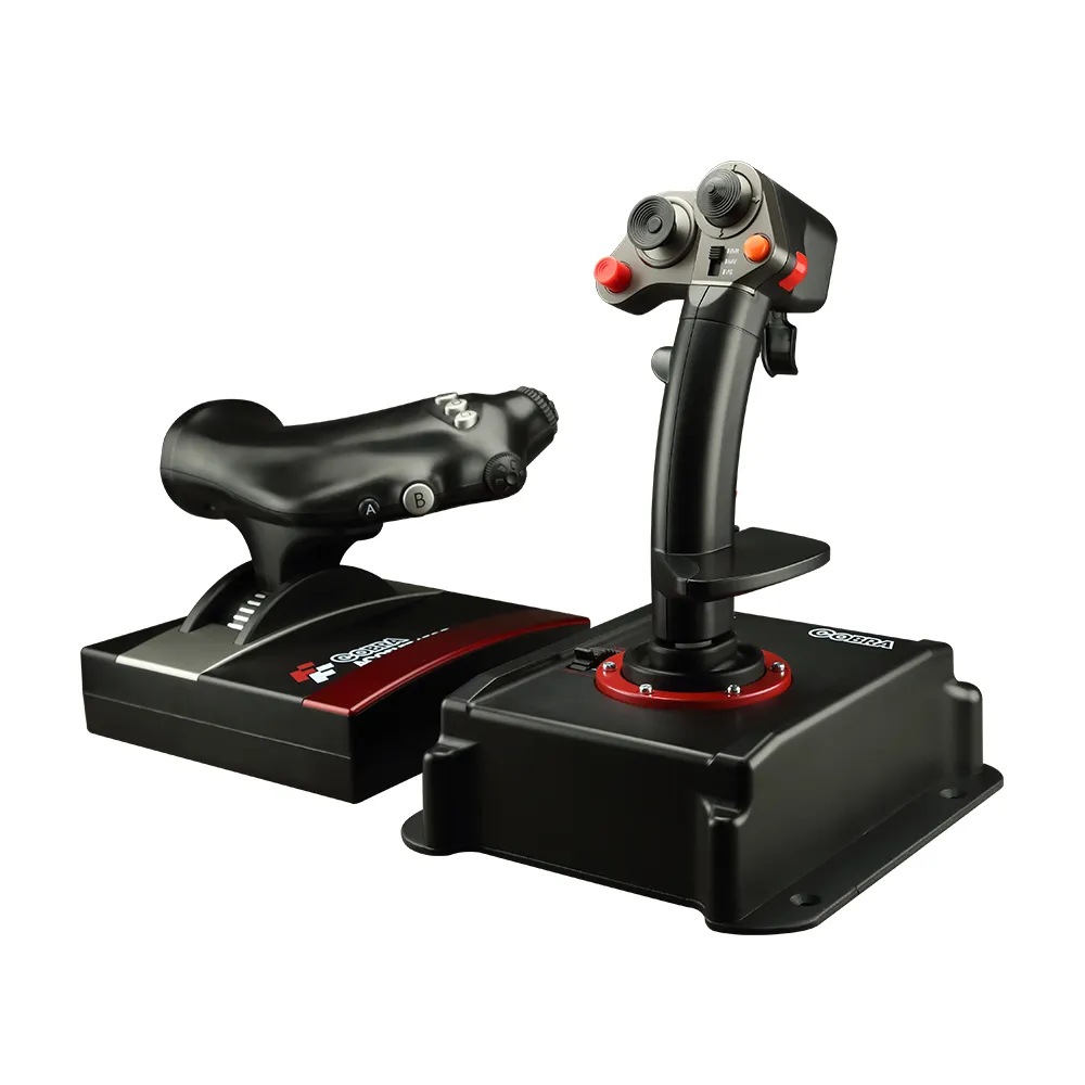 【FlashFire】Joystick V5遊戲飛行搖桿組含推進器(JSB-3401V)