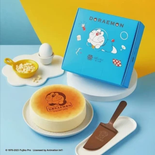 【起士公爵】〔送禮推薦〕哆啦A夢 原味乳酪蛋糕 6吋(禮物/蛋糕)