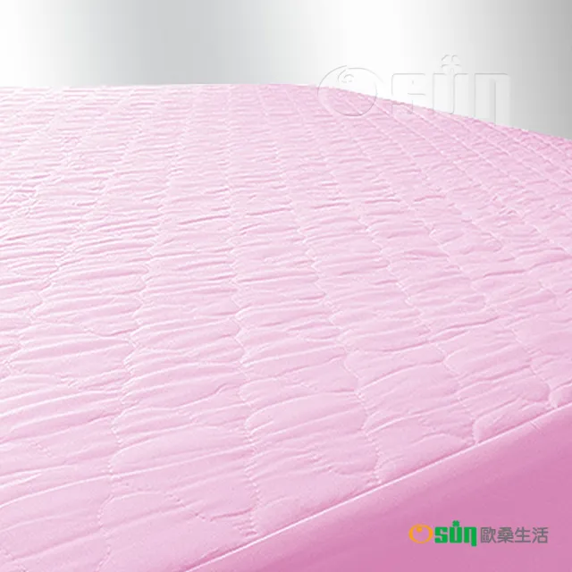 【Osun】2入防蹣防水床包式保潔墊(CE174/單人加大)