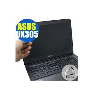 【EZstick】ASUS UX305 專用 靜電式筆電LCD液晶螢幕貼(可選鏡面或霧面)