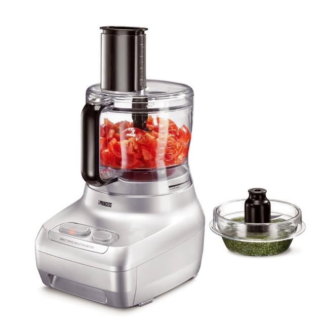 【PRINCESS荷蘭公主】專業級食物處理機8cup2公升221000(泰式、美式、中式、日式及甜點廚師料理輕鬆好幫手)
