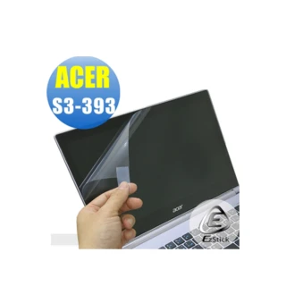 【EZstick】ACER Aspire S3-393 專用 靜電式筆電液晶螢幕貼(可選鏡面防汙或高清霧面)