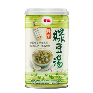 【泰山】綠豆椰果湯330gx6入/組