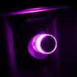 【Ainmax 艾買氏】車用迷你 USB LED情境裝飾燈1入(紫色 附贈合金鑰匙圈)