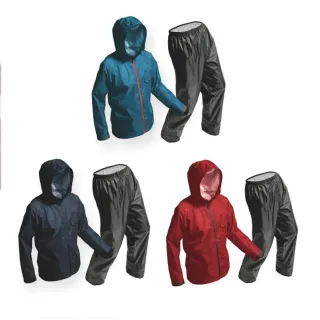 【日本製 MAKKU】超輕量兩件式耐水壓雨衣 AS-7100(釣魚雨衣 戶外雨衣 登山雨衣 短程騎車雨衣)