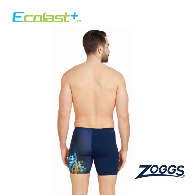 【Zoggs】男性《油彩矩陣》 運動五分泳褲(游泳/衝浪/玩水/海邊/鐵人/比賽/競賽/鐵人/三鐵/成人)