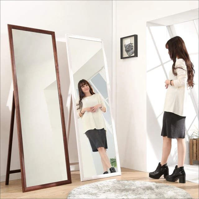 吉迪市柚木家具 柚木站立式三段式角度全身鏡 HYSS116(