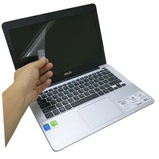 【EZstick】ASUS X302 X302L 專用 靜電式筆電LCD液晶螢幕貼(可選鏡面或霧面)