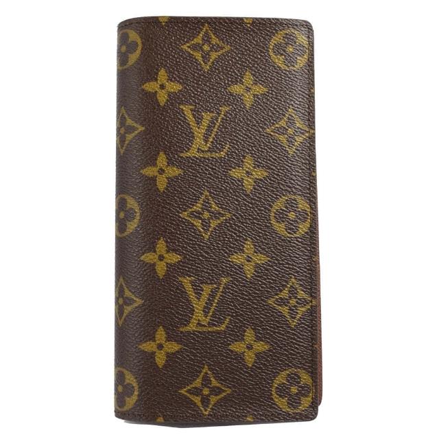 全新 LOUIS VUITTON 路易威登 M66540 Brazza 經典 Monogram 印花帆布長夾，咖啡色系設計，外層為高質感帆布，內層為牛皮，附原廠防塵套。尺寸為長19cm、寬2.5cm、高9.5cm，內有20個夾層與1個內袋，適合日常使用，為女性時尚配飾。