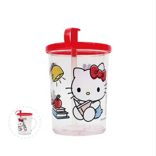 【Dung Jin 敦景】Hello Kitty 吸管杯(2入組)