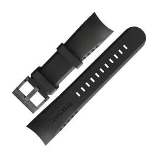 【TRASER】Rubber strap 黑色橡膠錶帶-111(#109509)