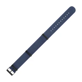 【TRASER】Textile strap 藍色尼龍錶帶-108(#109417)