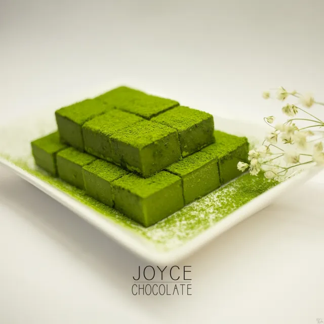 【JOYCE巧克力工房】森半抹茶生巧克力禮盒(25顆入 2盒組)