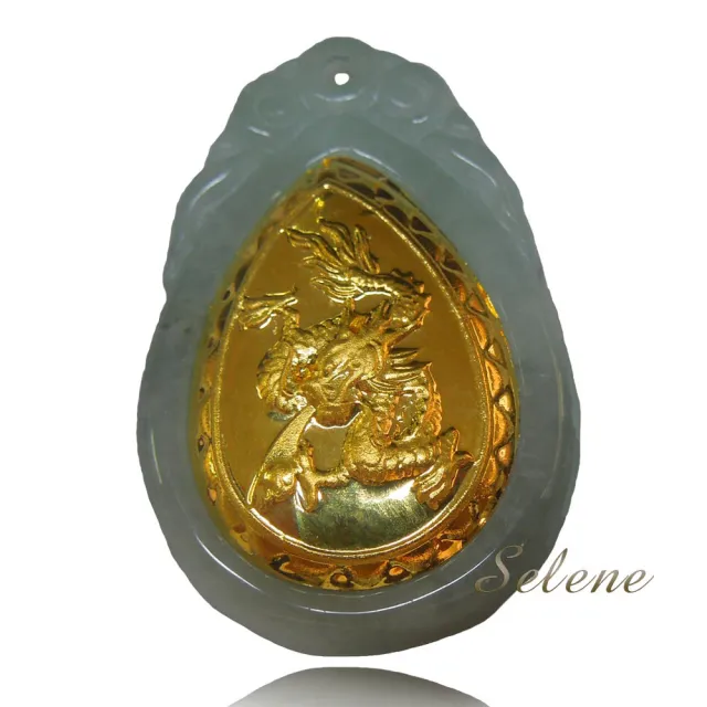 【鑫運來】滿福玉鑲金十二生肖組(A貨翡翠)