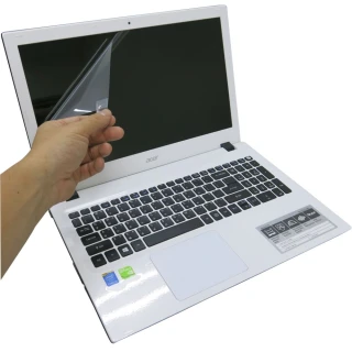 【EZstick】ACER Aspire E5-573G 專用 靜電式筆電LCD液晶螢幕貼(可選鏡面或霧面)