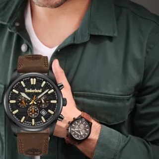 【Timberland】天柏嵐 CARRIGAN系列 探索者三眼多功能腕錶/44mm 禮物 送禮 推薦(TDWGF0009803)