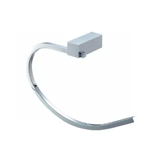 【BACHOR】方銅衛浴配件-毛巾環(無安裝)