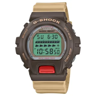 【CASIO 卡西歐】G-SHOCK復古時尚電子錶(DW-6600PC-5)
